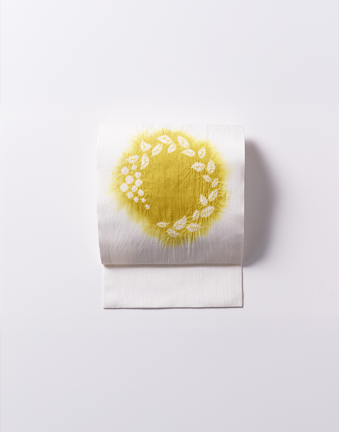 名古屋帯「花輪」